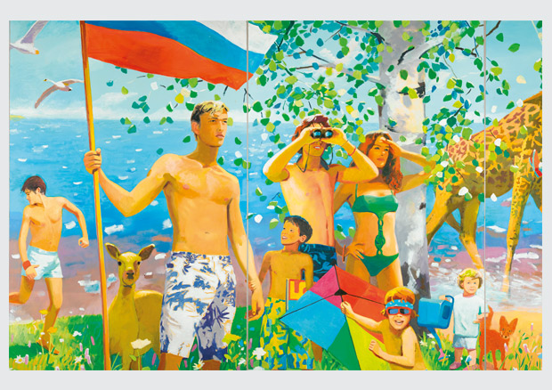 Vladimir Dubossarsky / Alexander Vinogradov, What the Motherland Starts with, 2006 (Auschnitt) - © The Artists