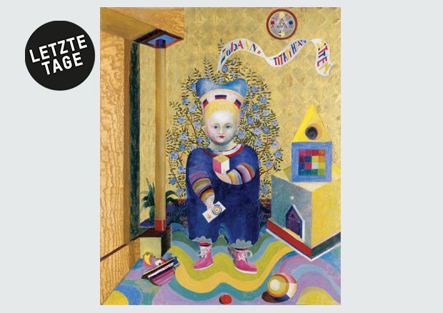 Johannes Itten, Kinderbild, 1921/1922, Öl auf Holz, 110 x 90 cm. Kunsthaus Zürich - © 2019, ProLitteris, Zurich