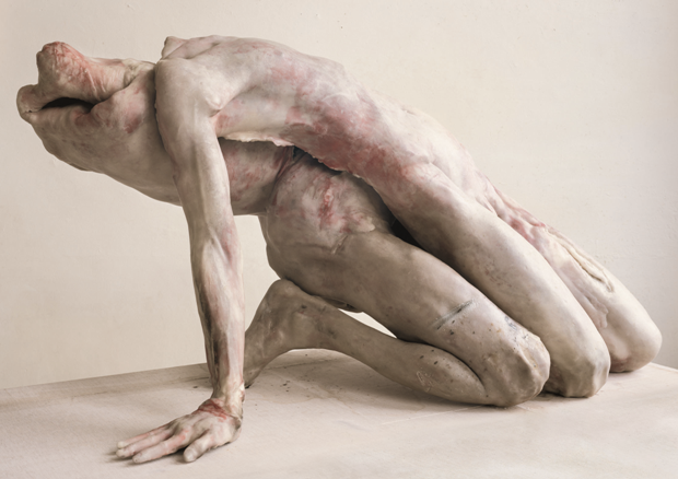 Berlinde De Bruyckere
Into One-Another III. To P.P.P., 2011
Wachs, Epoxidharz, Eisen, Vitrine,
193 × 183 × 86 cm
Courtesy Hauser & Wirth - © Fotografie: Mirjam Devriendt