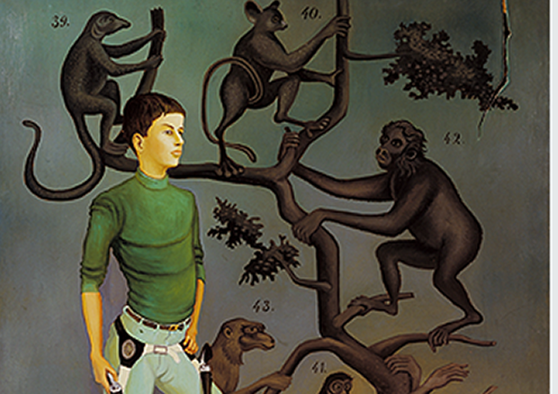 Ricco (eigtl. Erich Wassmer)
Der Gieu u d'Iffle, 1966
Öl auf Leinwand
162.0 x 130.0 cm
Kunstmuseum Bern, Dauerleihgabe Ruedi Wassmer, Zürich - 