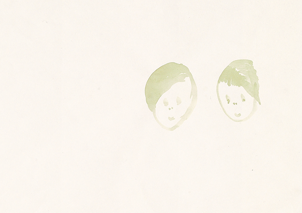 Huws Bethan
ohne Titel (A girl and a boy)
Aquarell auf Papier
21,0 x 29,7 cm
Kunstmuseum Bern - © ProLitteris 2009