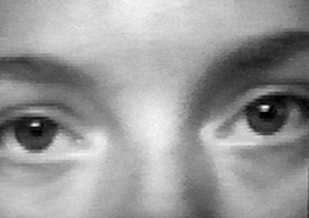 Sadie Benning
Videostill aus „If Every Girl had a
Diary“ (Ausschnitt), 1990
Video, s/w, mit Ton, 9 Min.
Kunstmuseum Bern,
Bernische Stiftung für Foto,
Film und Video - © Sadie Benning