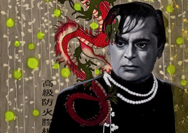 Atul Dodiya
Unmerry Monarch, 2003-2007
from the Series Saptapadi. Scenes
from Marriage (Regardless)
Mixed Techniques
Courtesy Vadehra Gallery, New
Delhi - 