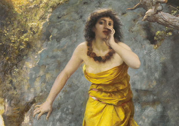 Léo-Paul-Samuel Robert, Echo, 1878, Öl auf Leinwand, 123,1 × 97,8 cm - © Kunstmuseum Bern, Legat Théophile von Rütte, Sutz.