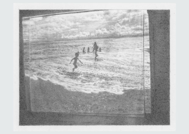Marcel Gähler, #18 (Meer), 2011, Bleistift auf Papier, 6,7 x 8,7 cm. Sammlung Kunstmuseum Bern - 
